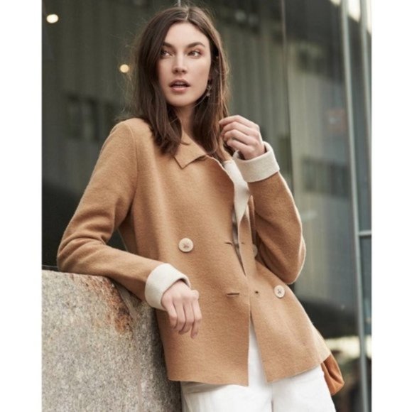 Anthropologie Jackets & Blazers - ANTHROPOLOGIE Bonette Boiled Wool Jacket {MM45}